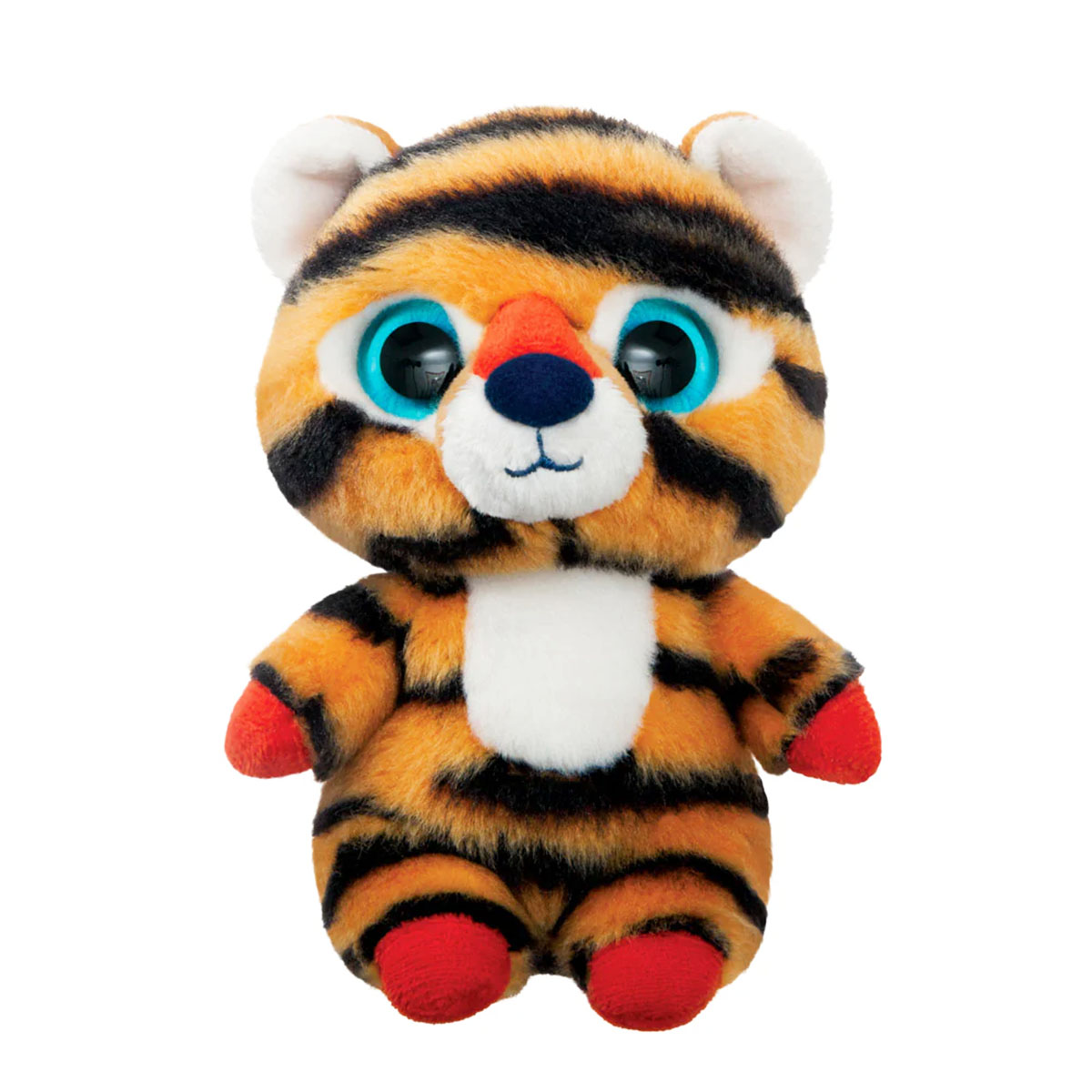 Plüsch Tiger Han, Sibirscher Tiger, YooHoo, schwarz-braun, 15cm, Aurora World