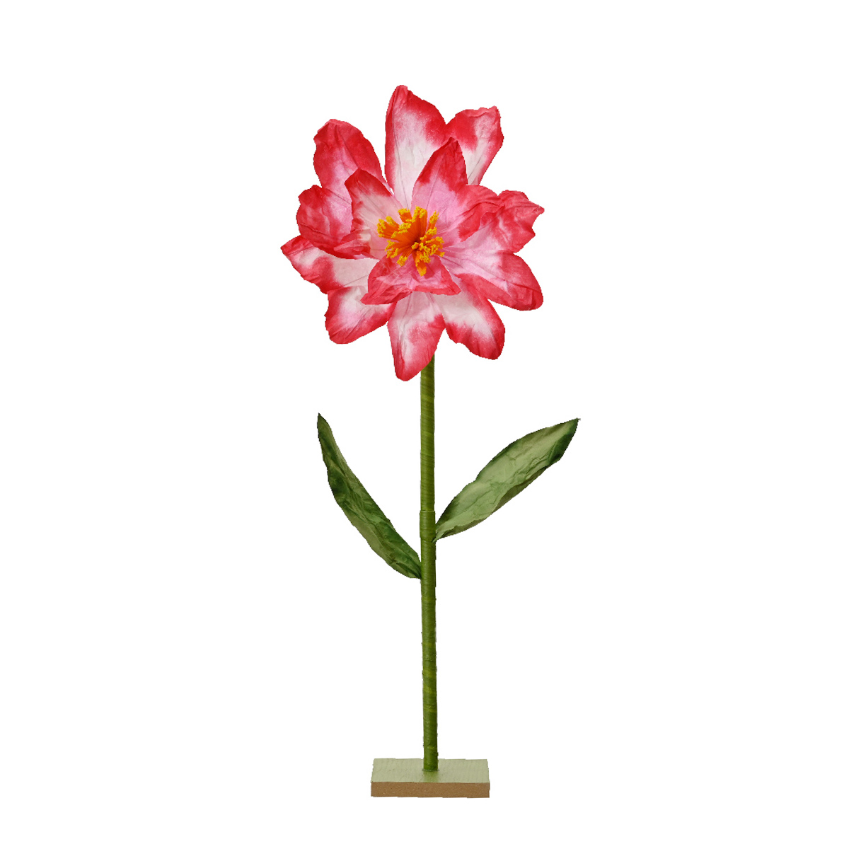 860286-1_01JJYDP239DA3QKGV1B14YYSZ1E5ruGgGmlY4PO Deko Blume auf Ständer, Papierblume pink, 80cm