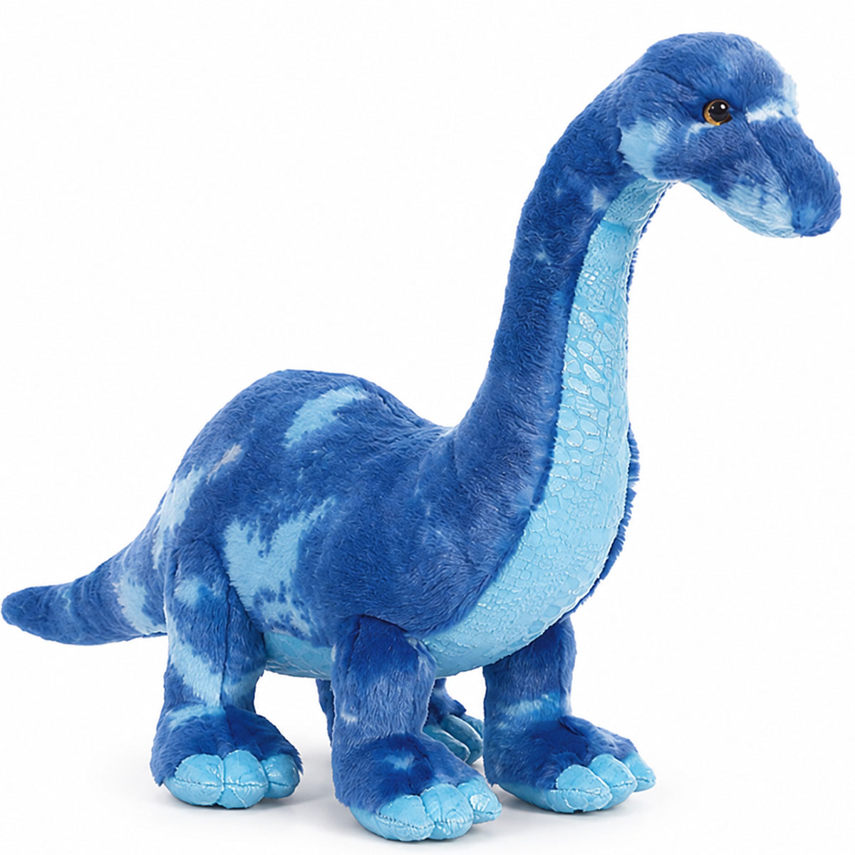 Plüsch Dinosaurier, Brachiosaurus, blau, 39cm, Aurora