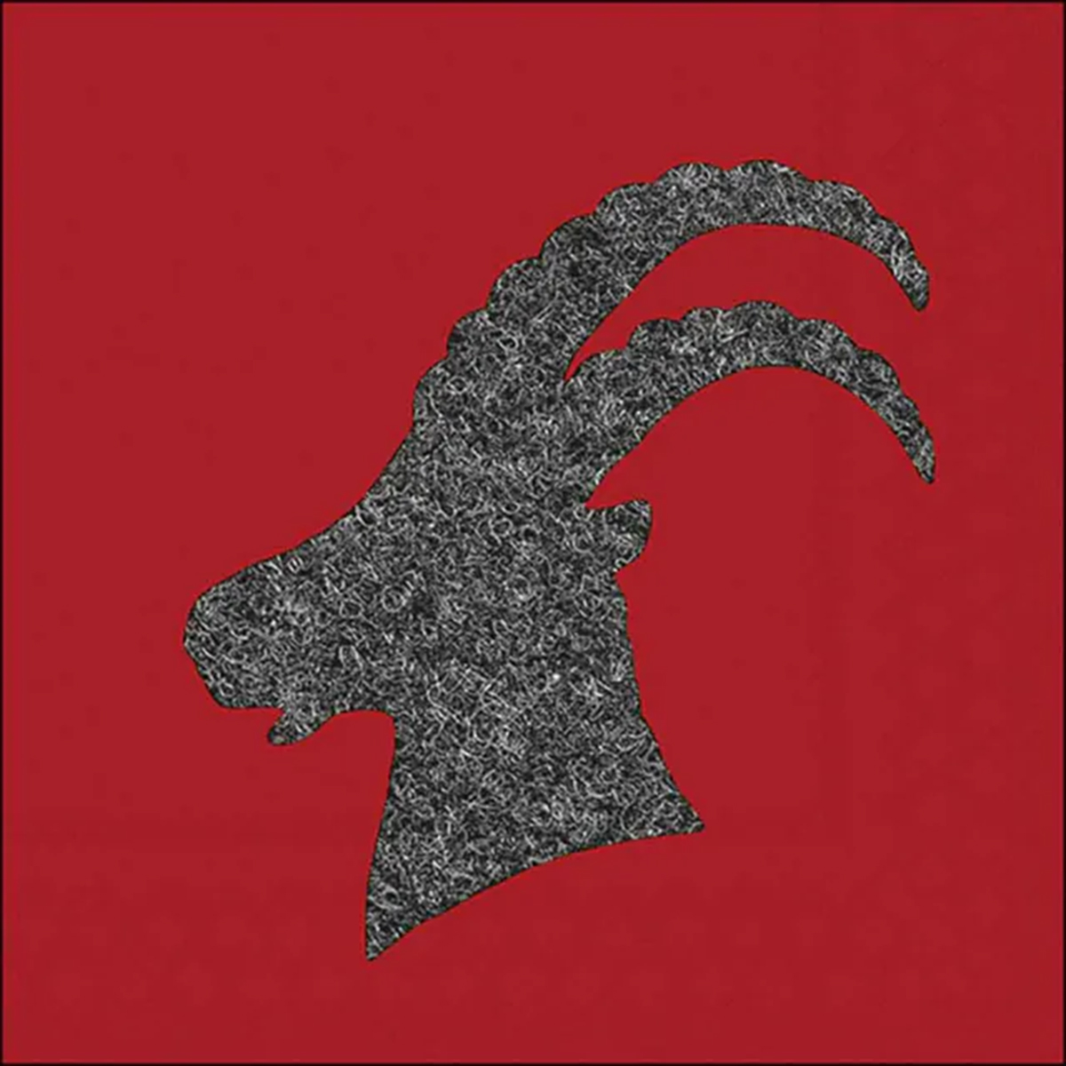 Ambiente Servietten Capricorn Silhouette Red, 33x33cm