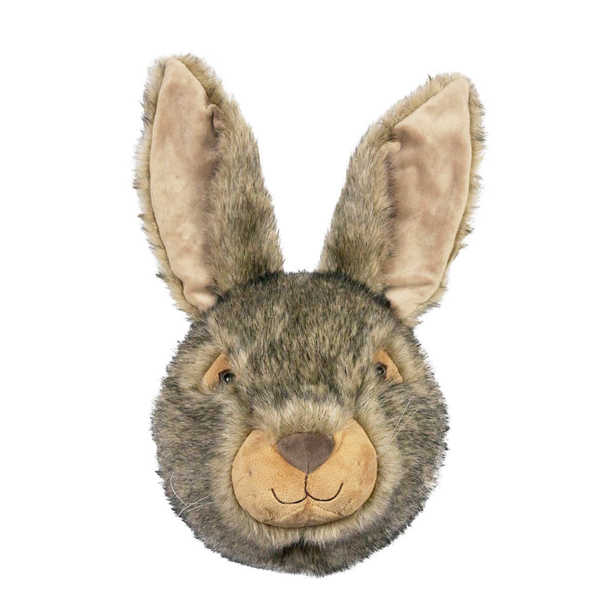 Plüschtier Hase, Wandhalter Hasenkopf, 30cm, Mars & More