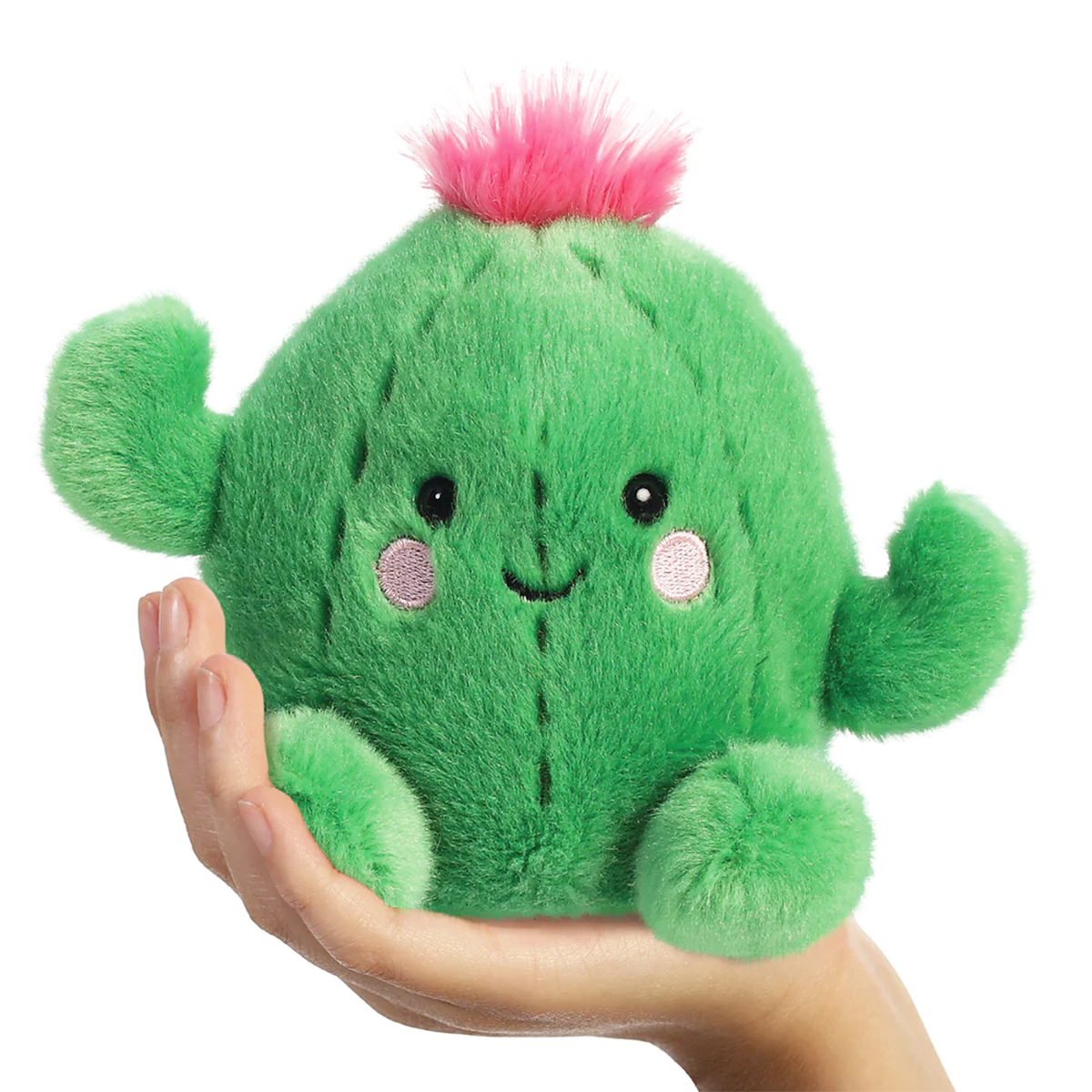 33615_01J2H7ST4Z8JR20DWAWV4SJRPHJ3xv4BXWWXViW Plüsch Kaktus Prickles grün, Palm Pals, 13cm, Aurora World