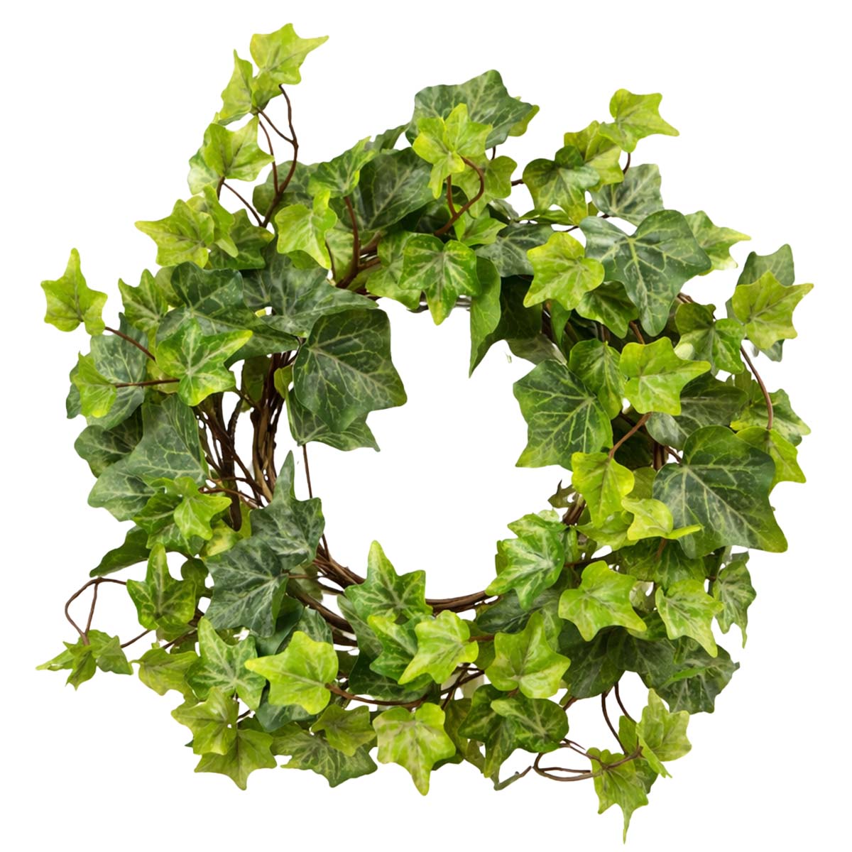 Kunstkranz Efeu, Efeukranz doppelt, Ø24cm 