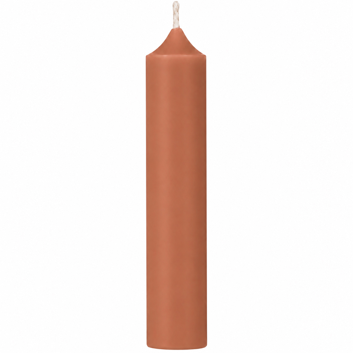 Kleine Wachskerze, Stabkerze Rost, 11cm, Ø2,2cm, Ib Laursen