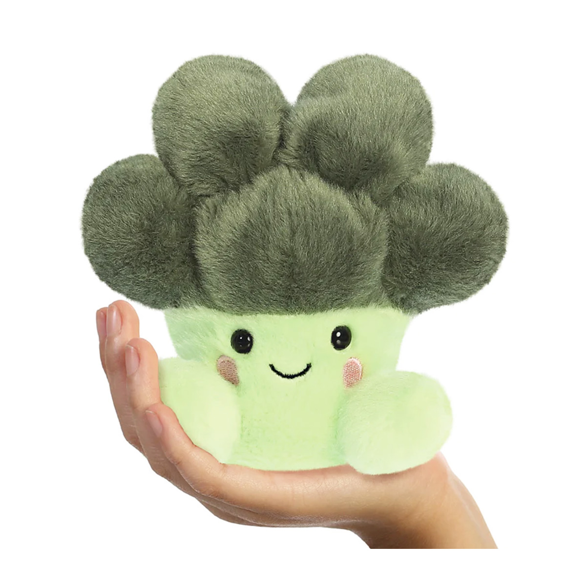 Plüsch Brokkoli Luigi, grün, Palm Pals, 13cm, Aurora World
