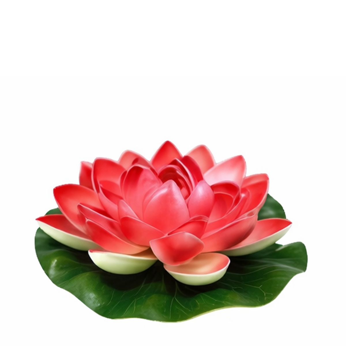 LED Lotusblüte pink, schwimmende Wasserblume, Ø18cm