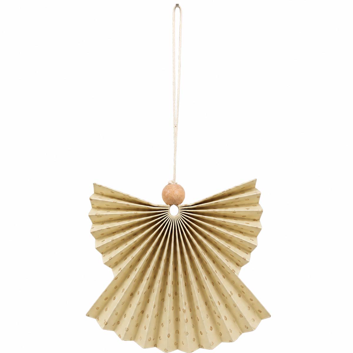 Deko Weihnachtsengel aus Papier, 12cm, Hänger