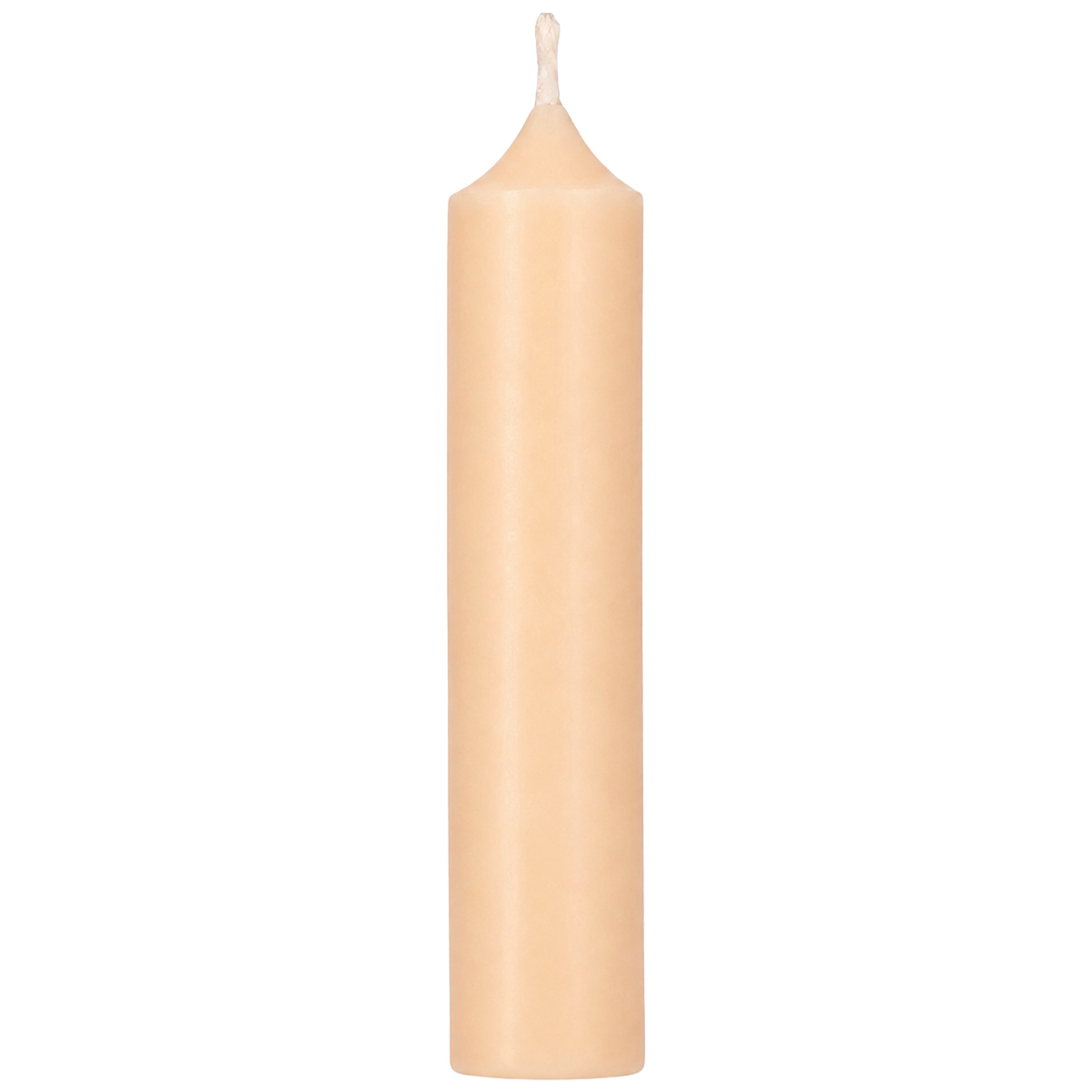 Kleine Wachskerze, Stabkerze Sand, 11cm, Ø2,2cm, Ib Laursen