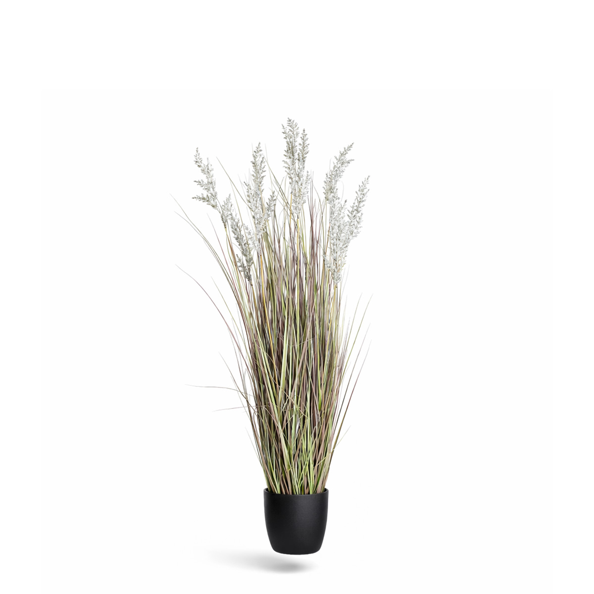 Kunstpflanze Gras Segge mit Fruchtstand,  Carex im Topf, 157cm