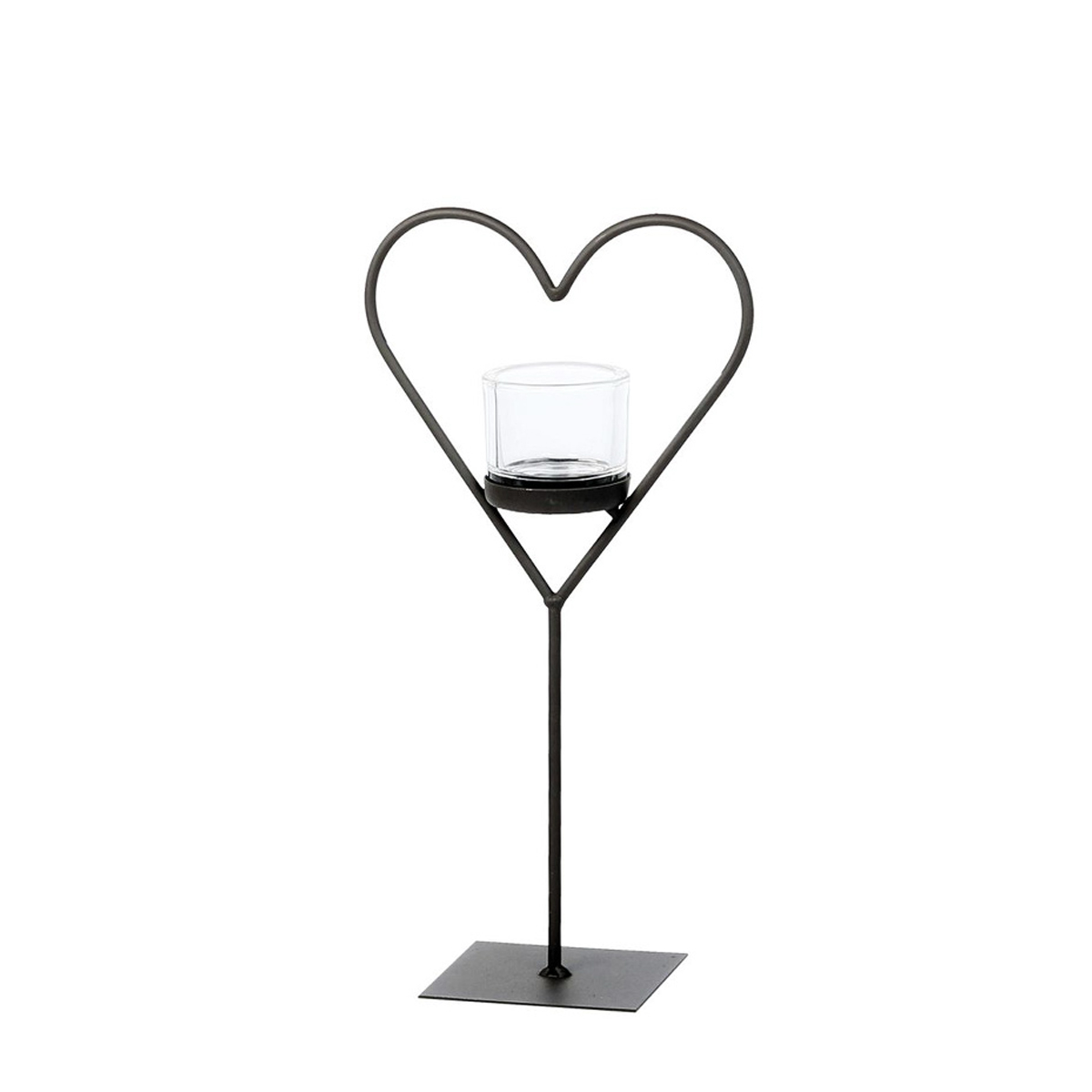 740271_01JDW5A70TD5PHVCW5TQ7SEKSRZMwPDVKq99FfG Deko Windlicht Herz Aida, Metallherz auf Metallständer, 30cm, WMG Grünberger