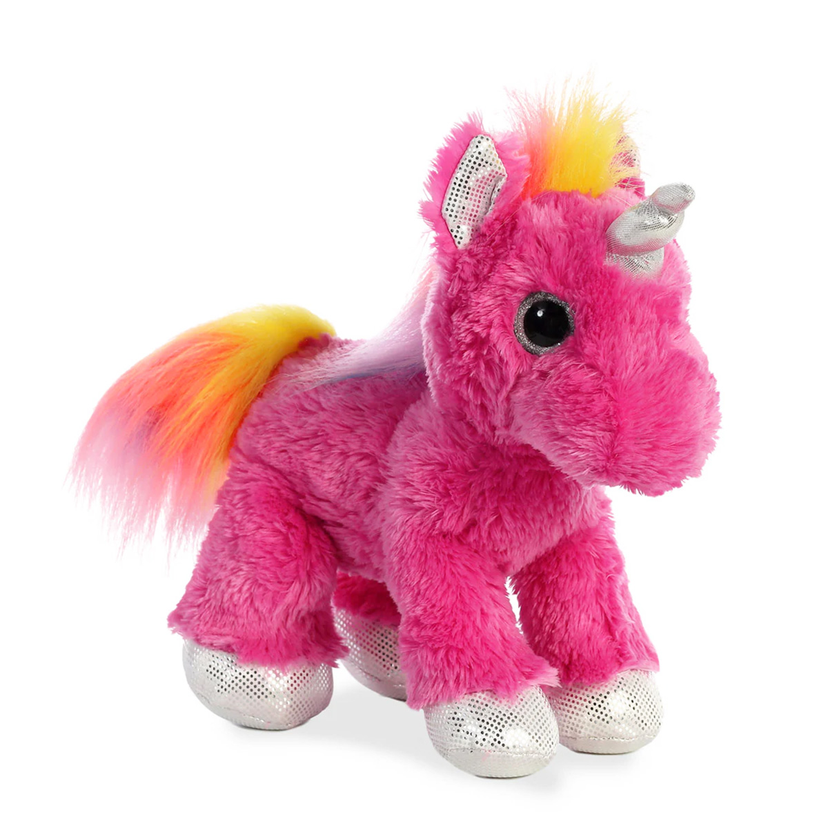 60954_01J50C239KE1M118K2KY308D6KbwFwlsFbCZMHR Plüsch Einhorn Cosmic, pink, Sparkle Tales, 30cm, Aurora World