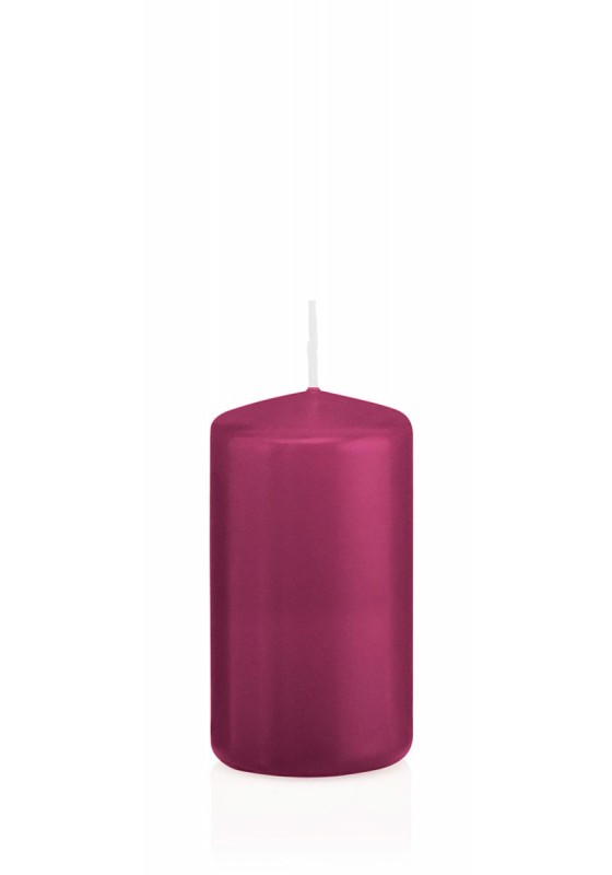 Stumpenkerze Flachk. CARDINAL 120/58