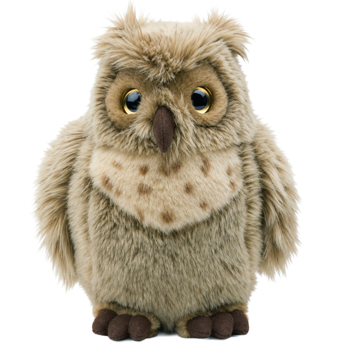 Plüschtier Eule, Plüsch-Horneule, Uhu, 23cm