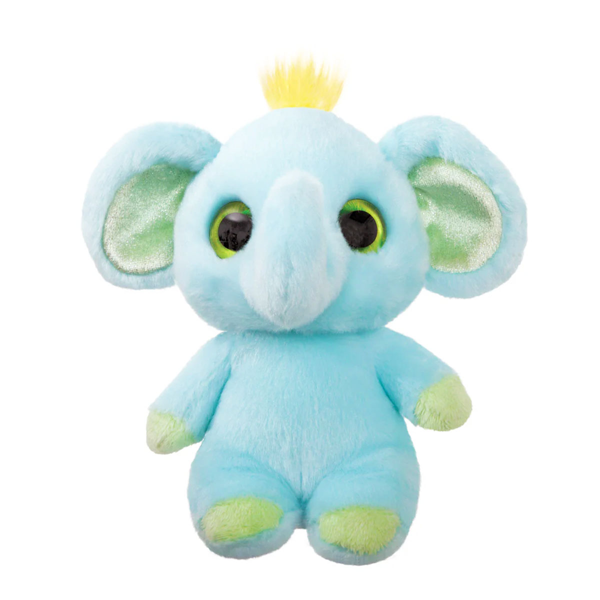 Plüsch Elefant Eden, YooHoo, hellblau, 15cm, Aurora World
