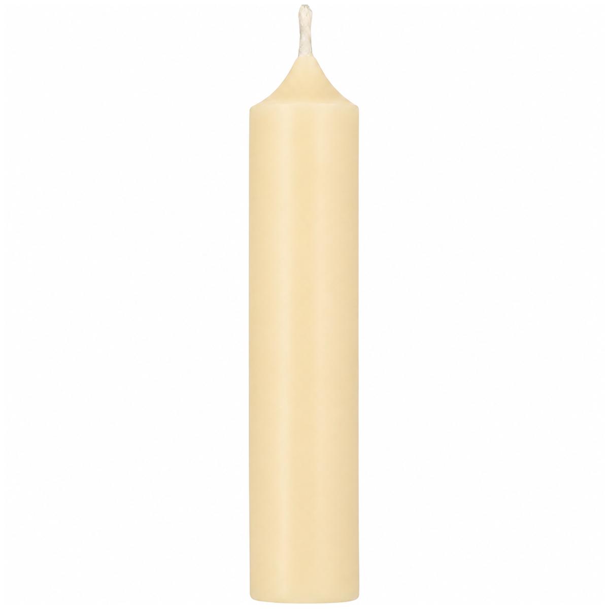 Kleine Wachskerze, Stabkerze Creme, 11cm, Ø2,2cm, Ib Laursen