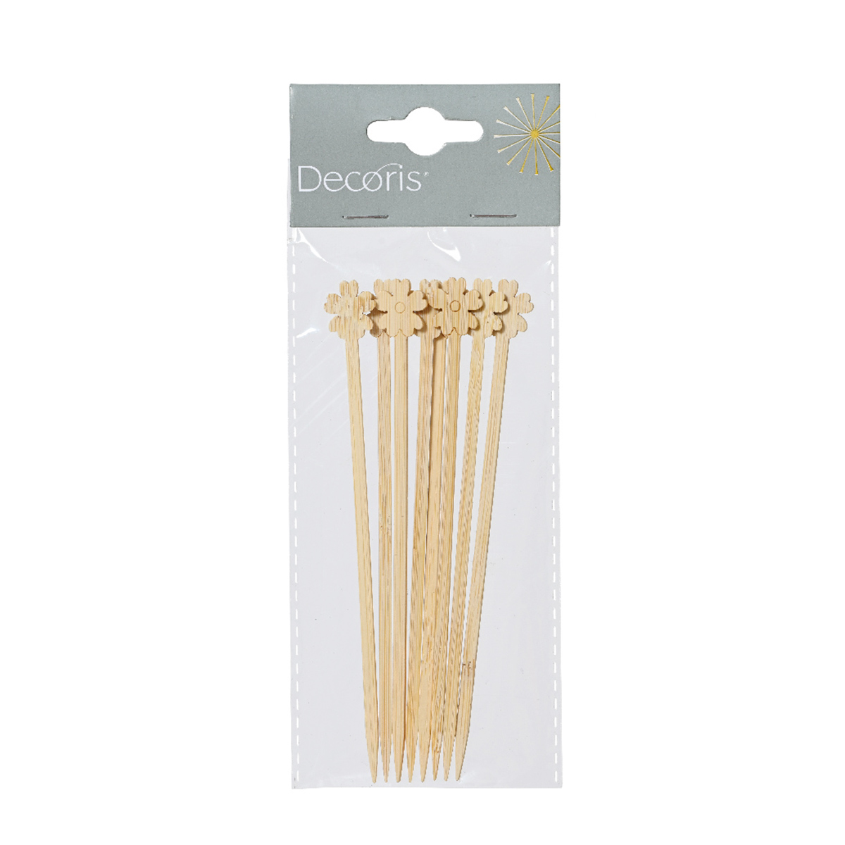 Bambusgabeln, Holzspieße 14cm, 8St/Packg.