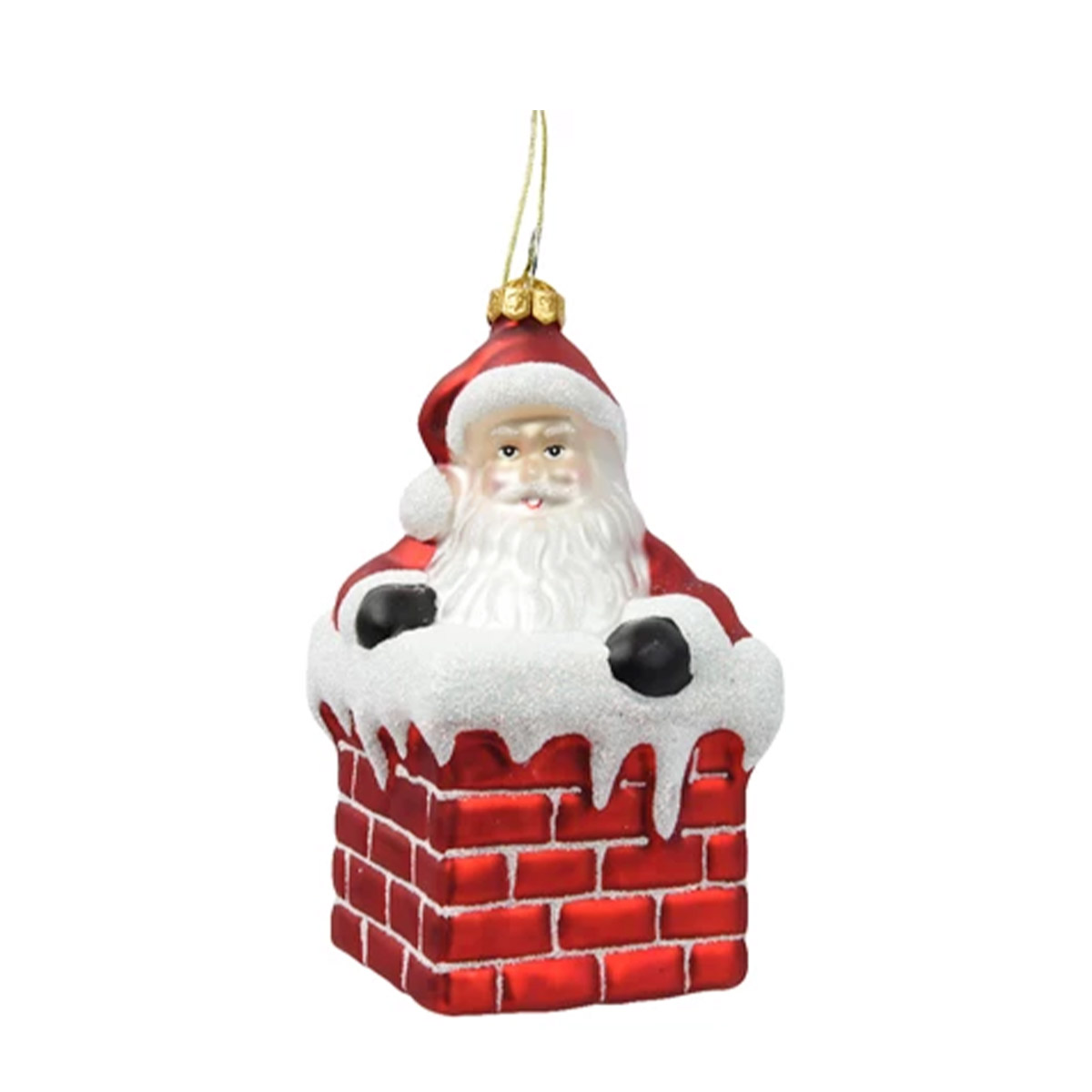 123508_01JAASJJH64SA7X2N9XYDNT8A1PJDgBYo18P2Yw Baumschmuck Weihnachten, Weihnachtsmann im Kamin, 11cm, Kaemingk
