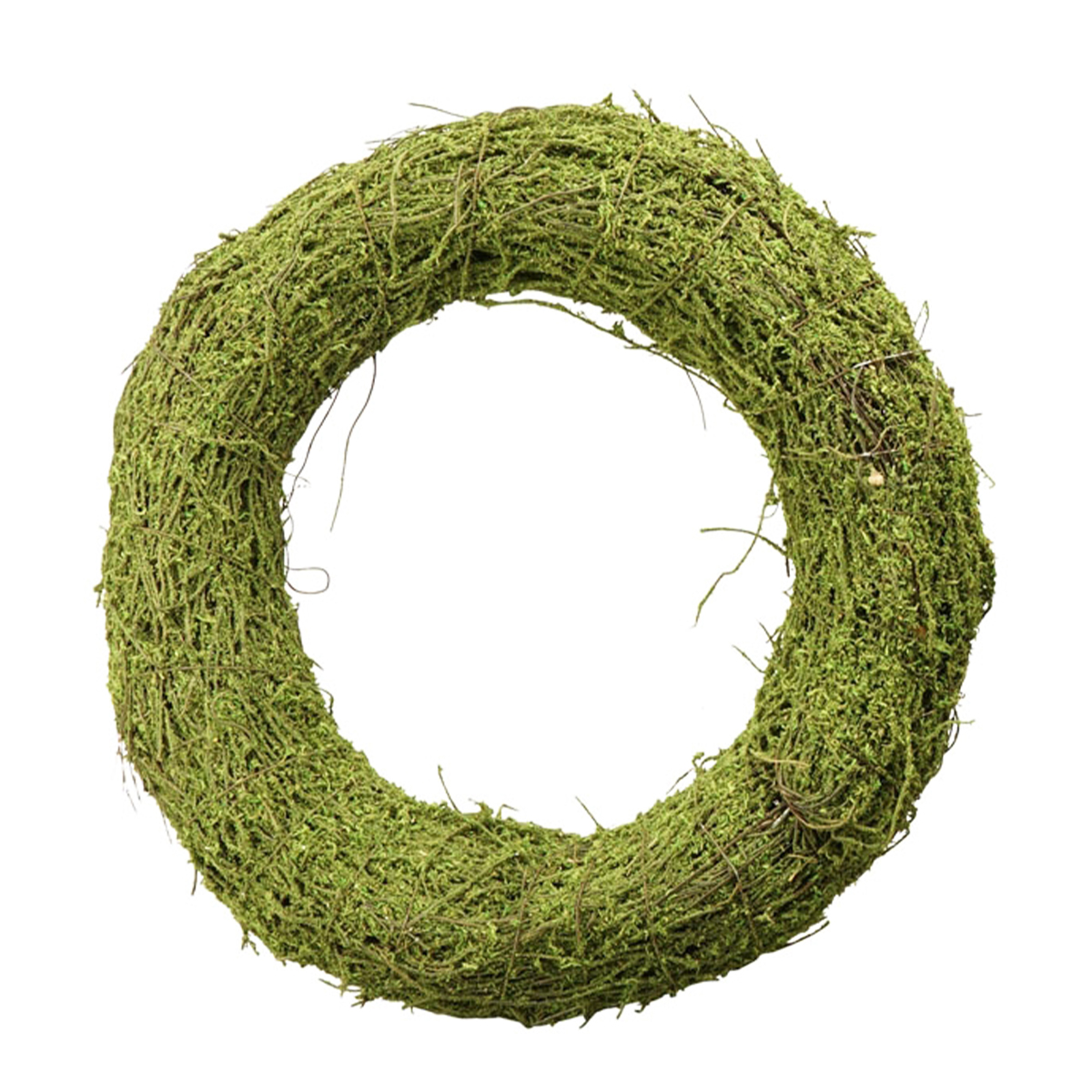 Deko Kranz aus Moss, grüner Mooskranz Natur, Ø36cm 