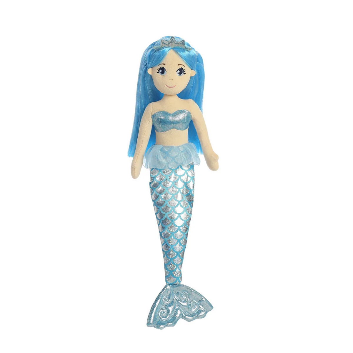 Plüsch-Meerjungfrau Sea Shimmers Sapphire, 46cm 
