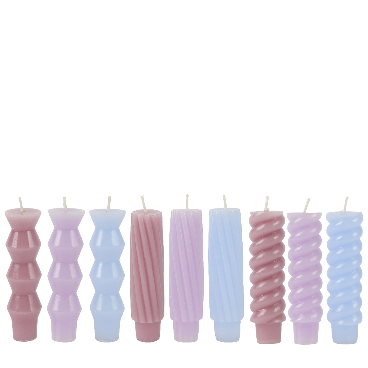 807769_01JK2X8KCEMF4MEE4RX977TRH7TprIHXNHiKJqE Stabkerze, Spitzkerzen Twist, 11cm, 3St/Packg
