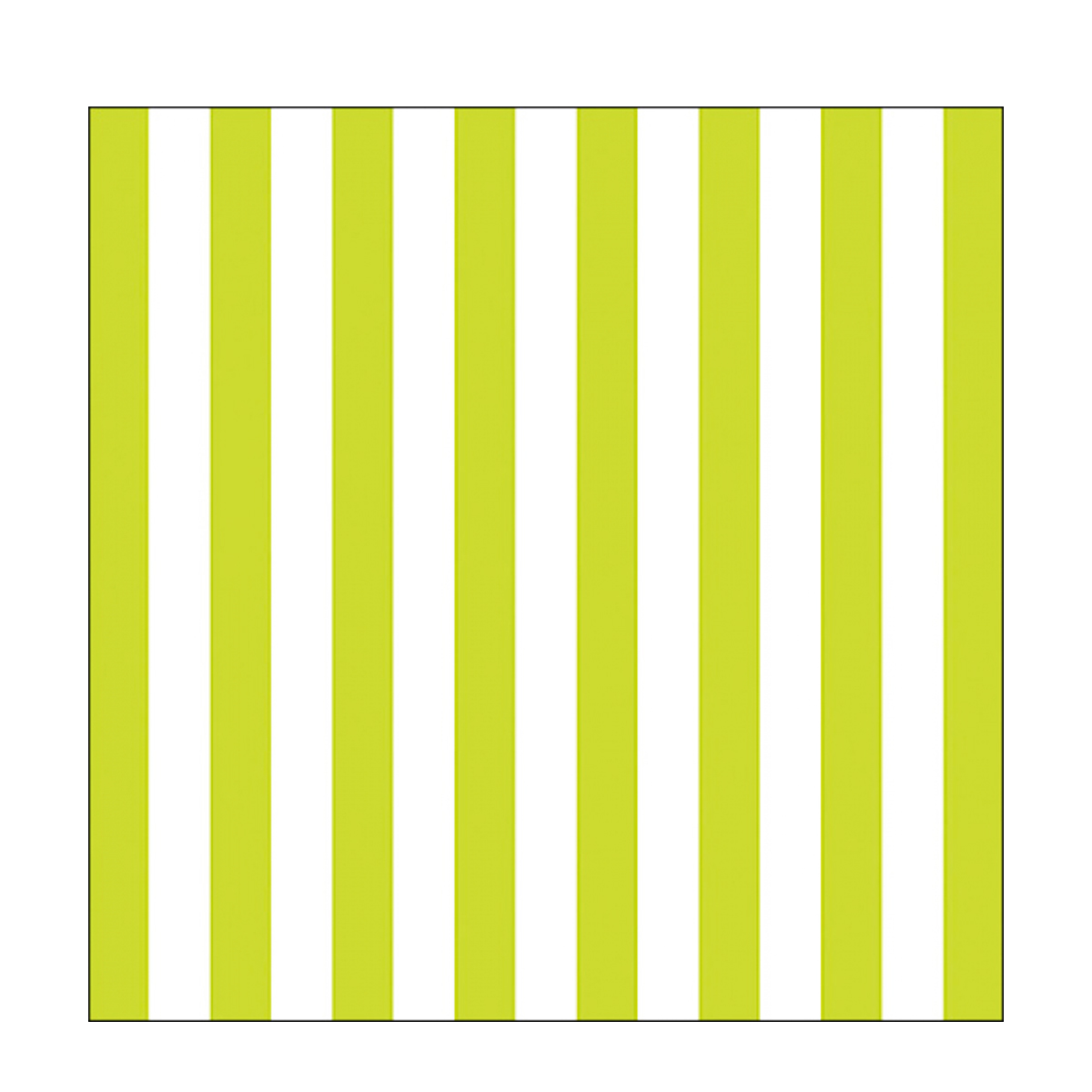 Ambiente Servietten grün gestreift, Stripes Green, 33x33cm