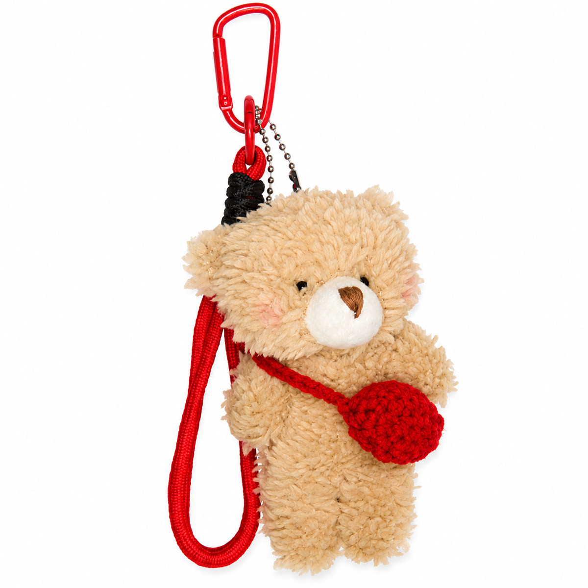 Taschen-Anhänger Teddy, Schlüsselanhänger, Taschendeko