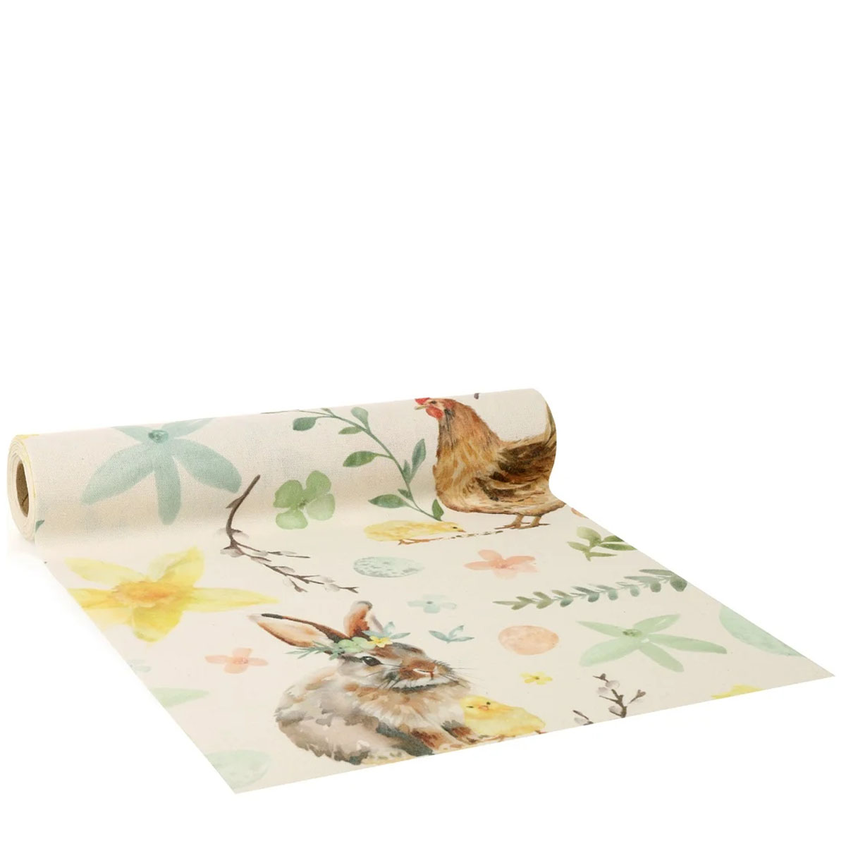 Vivant Tischläufer HAPPY EASTER, multicolor, 3mx28cm