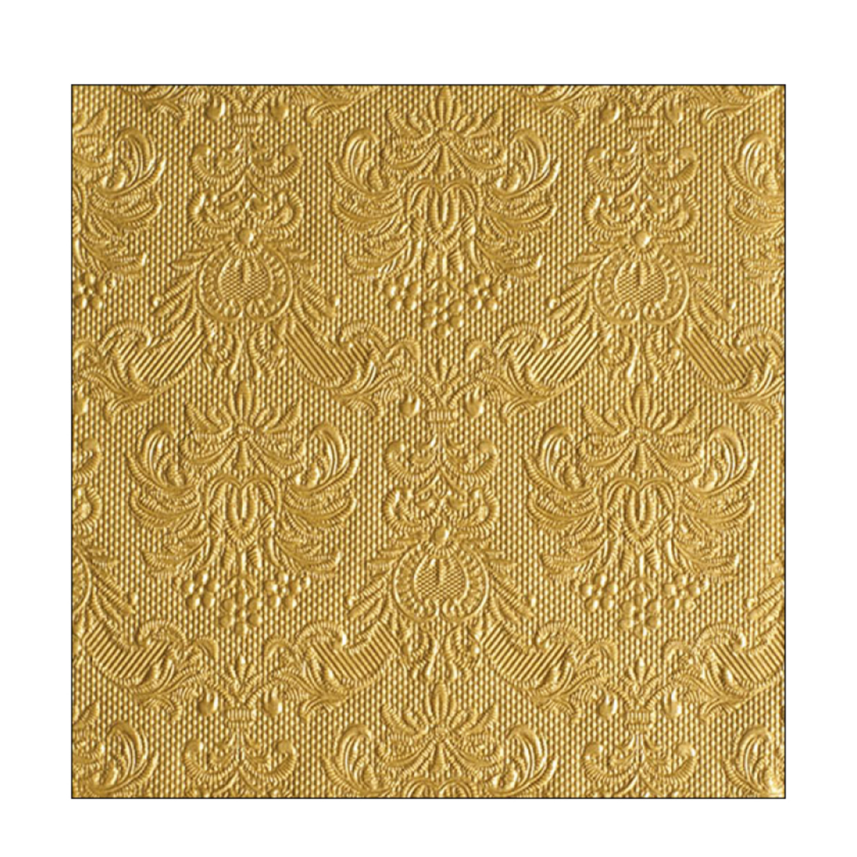 13304937_01J1A157KWQ7WGCRVGSBZ77AQJ Ambiente Papierservietten Elegantes Gold, 33x33cm