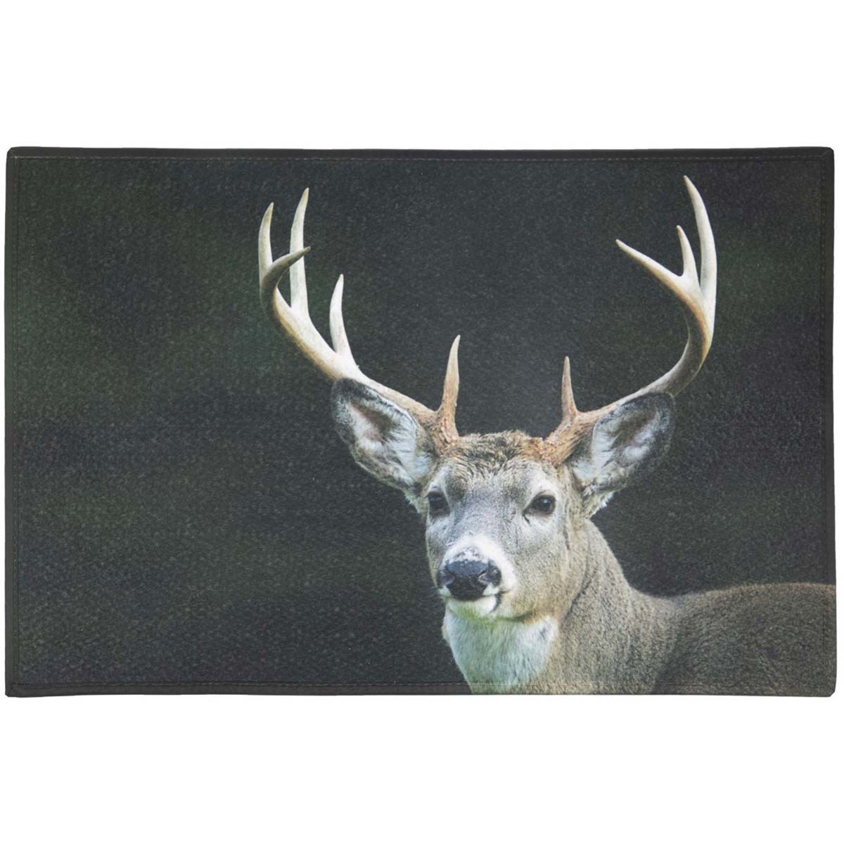 Fußmatte Hirsch - rutschfeste Textil Fußmatte mit Hirsch Motiv