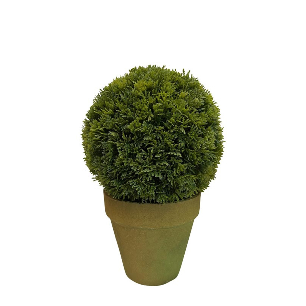 Deko Buschsbaum, Buchsbaum-Kugel im Topf, 30cm