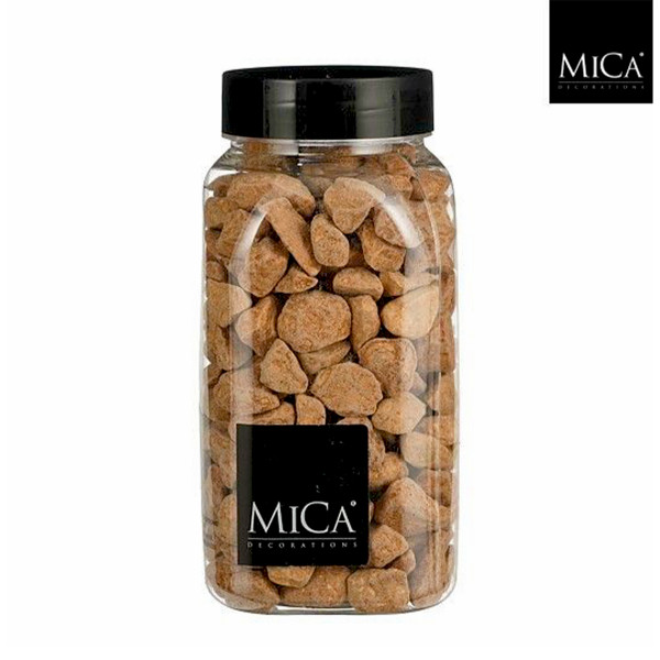 Deko Steine Marbles terra, 7-15mm, 650ml, Mica Decorations