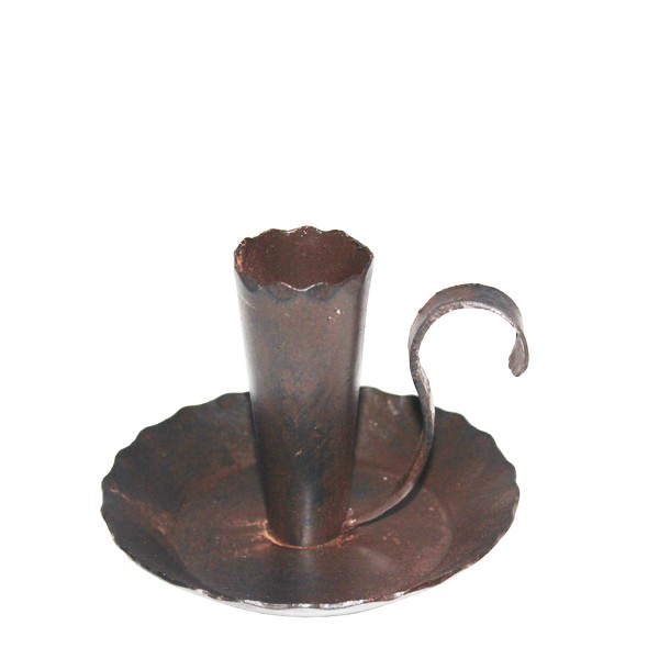 Eisen Kerzenhalter mit Henkel, 10cm