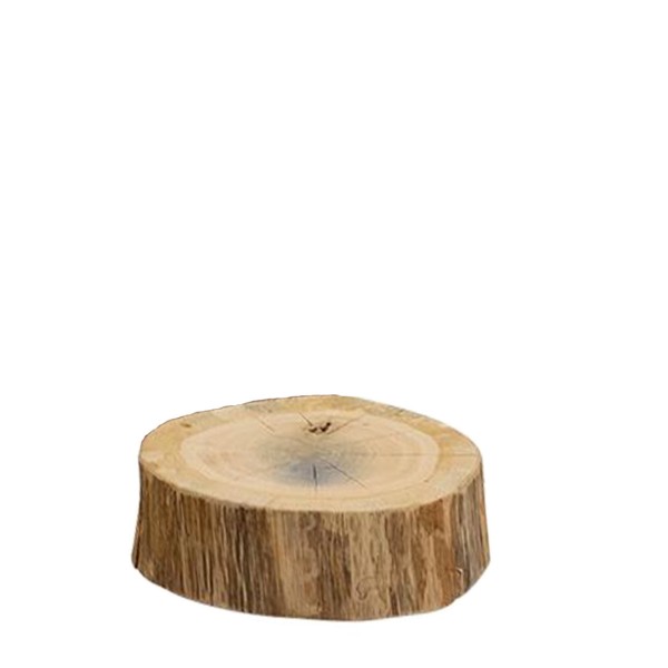 Holzscheibe-Baumscheibe, ohne Rinde, Ø12cm, WMG Grünberger