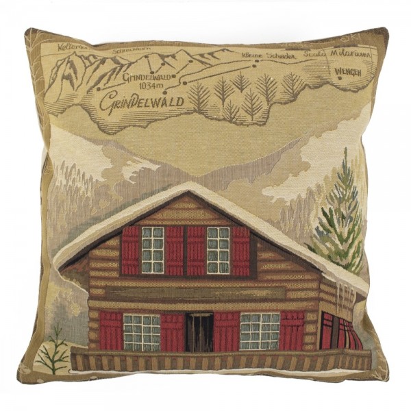 Gobelin Kissen &quot;Chalet Grünwald&quot;, Mars &amp; More