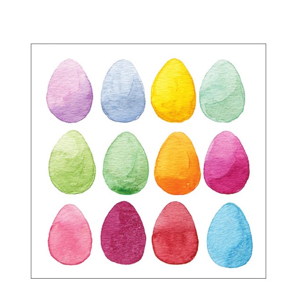 Ambiente Papierservietten Easter eggs Lunch 33x33cm