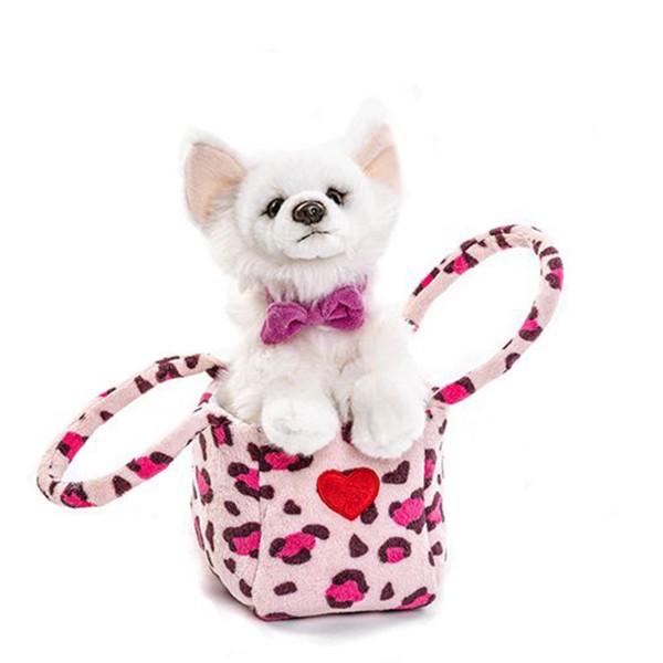 Plüsch Chihuahua in der Tasche 17cm Uni Toys