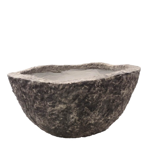 Pflanzschale Steinoptik Fiberglas Ø 46cm
