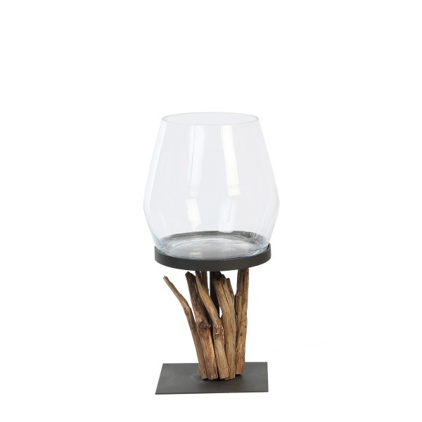 Holz Windlicht Raisa 50cm WMG Grünberger