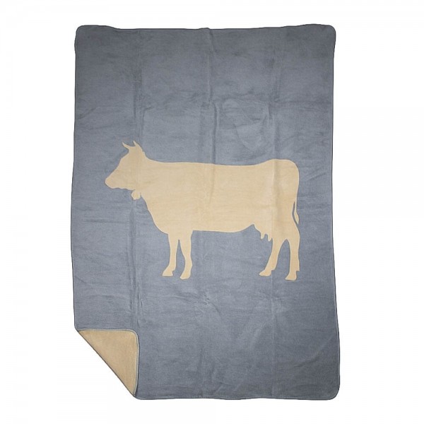 Fleece Decke Alpine Kuh 130x180cm Mars &amp; More