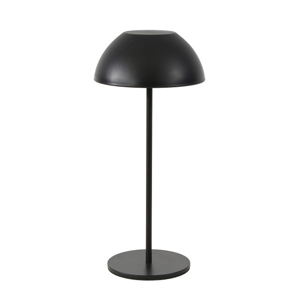 LED Tischlampe Touch schwarz, Tischleuchte Pilzform, cm