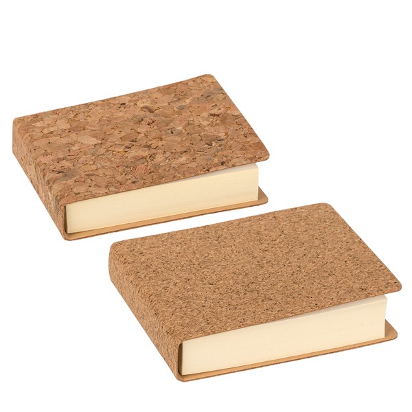 Kork Block, 160 Blatt, 6x8cm, Set/2