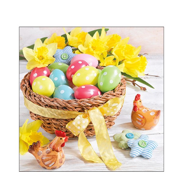 Ambiente Papierservietten Easter scene Lunch 33x33cm