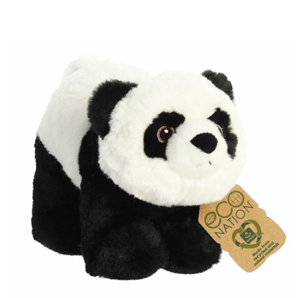 Plüsch Panda, Eco Nation, 25cm, Aurora World
