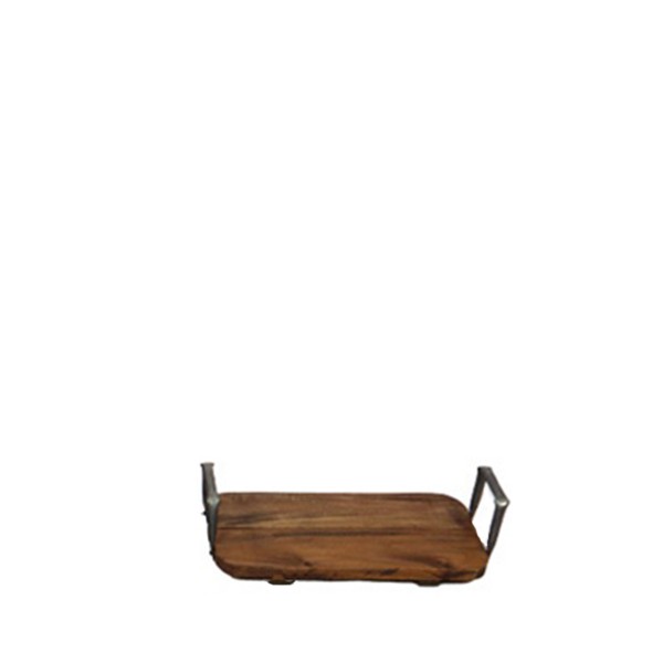 Holz Tablett mit Griff, 35cm, DIJK