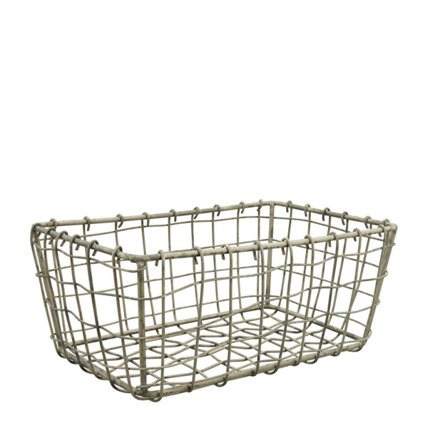 Gitter Korb 26x18cm Metall
