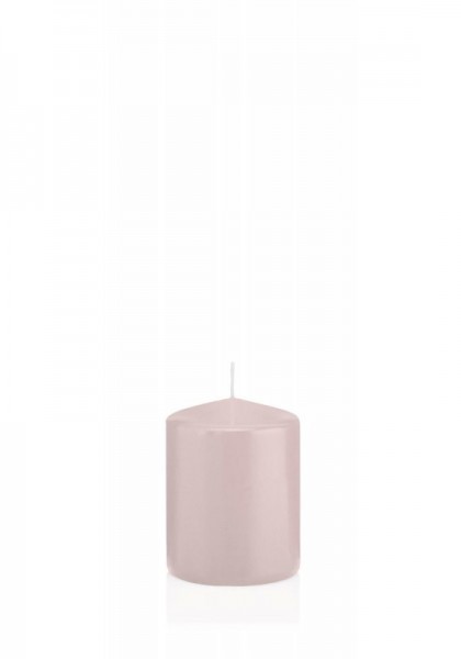 Wiedemann Flachkopf-Kerze in Cello 80x60 Rosé