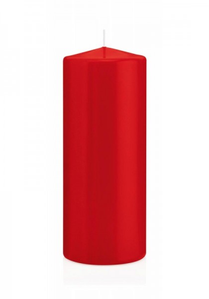 Wiedemann Flachkopf-Kerze in Cello 200x80 Rot