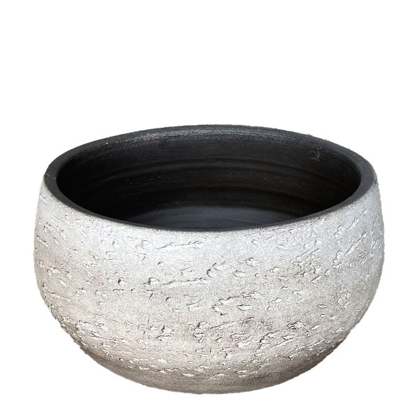 Schale hellgrau Ø27cm Keramik
