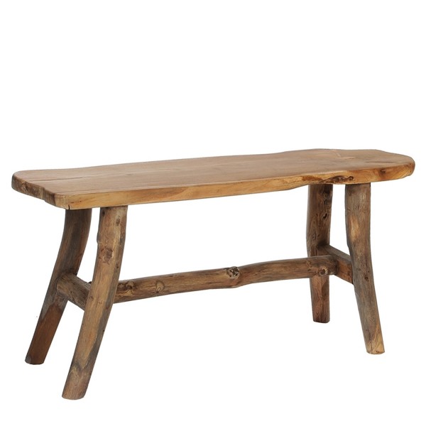 Holzbank Teak unfinish 100cm WMG Grünberger
