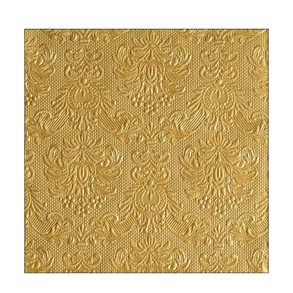 Ambiente Papierservietten Elegantes Gold, 33x33cm